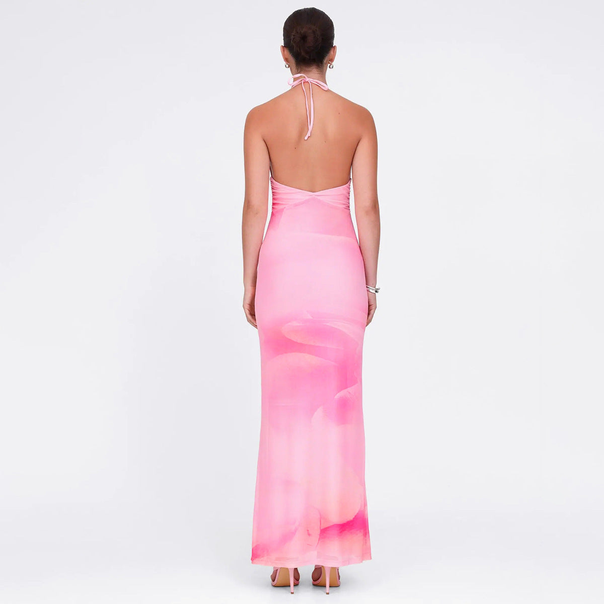 Robe Rose & Longue