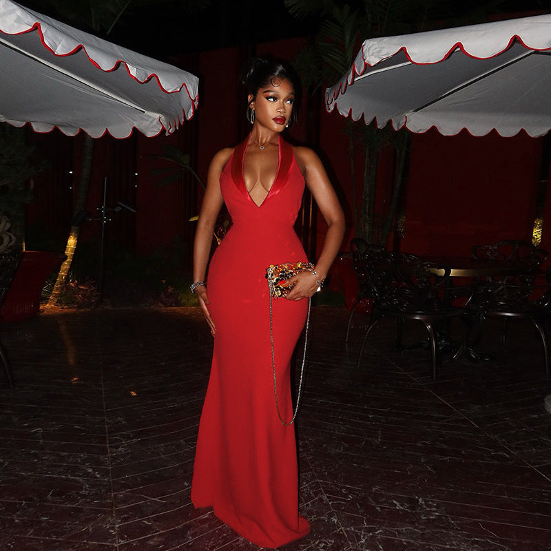 Robe Rouge & Élégante