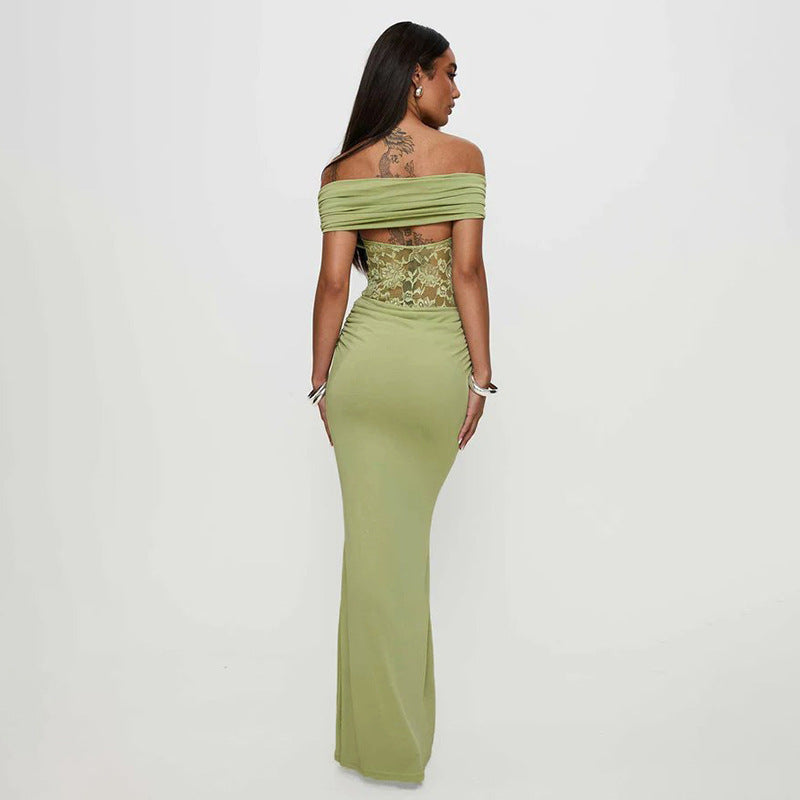 Robe Verte & Transparente