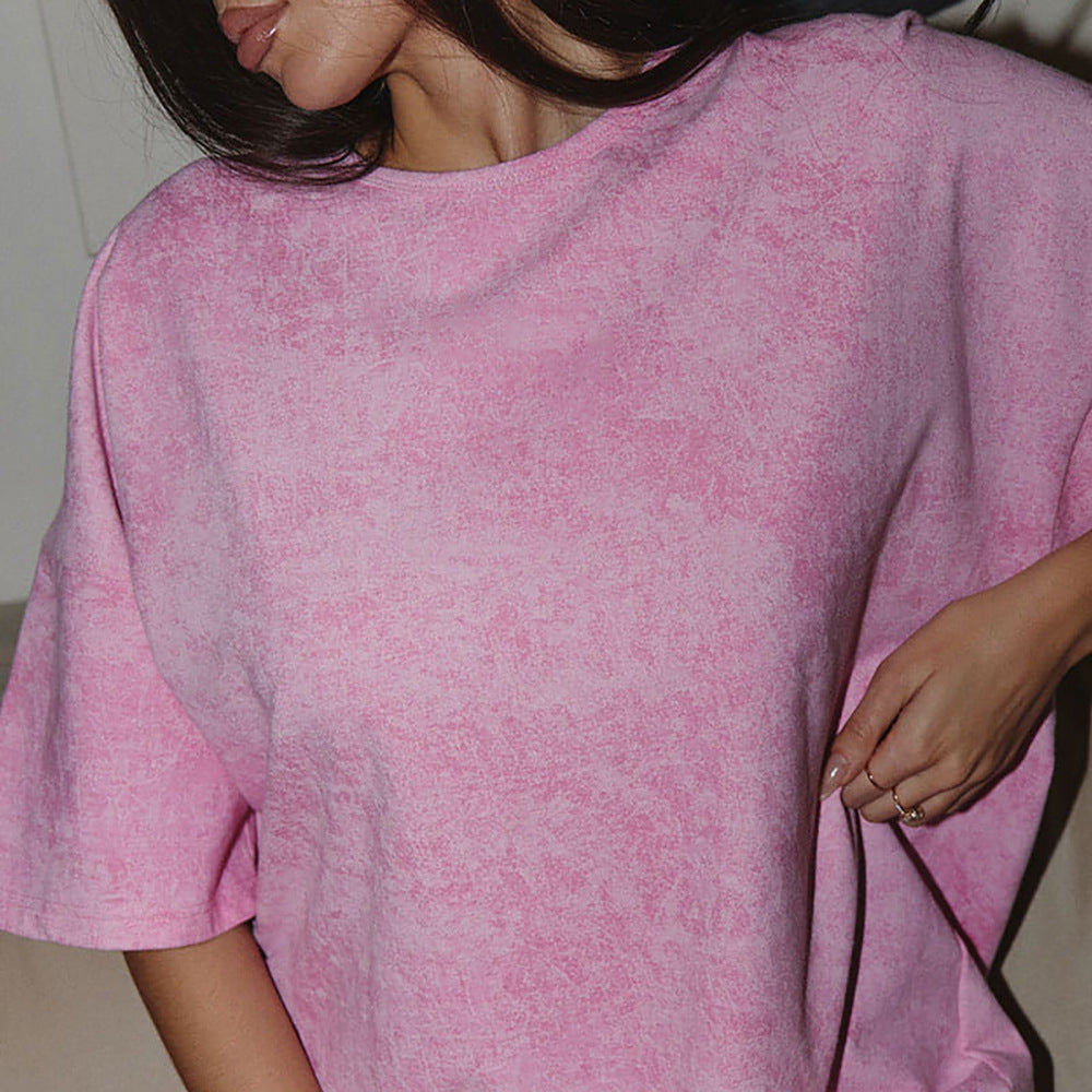 T-shirt Rose & Strass
